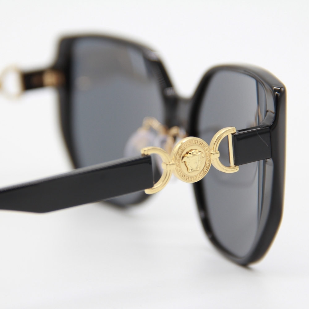 NEW VERSACE SUNGLASSES VE4449D GB1/87 EYEWEAR VERSACE MOD 4449D BLACK - Picture 8 of 11